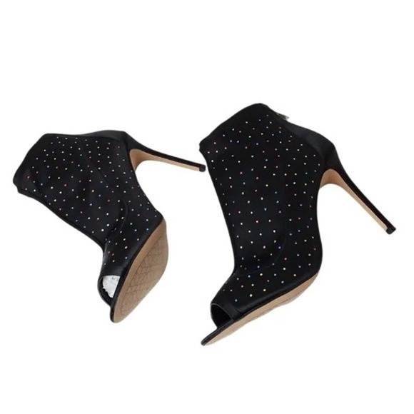 NWOB Jewel Badgley Mischka MARGARITA Jewel Studded Ankle Bootie 9.5M - Picture 11 of 11